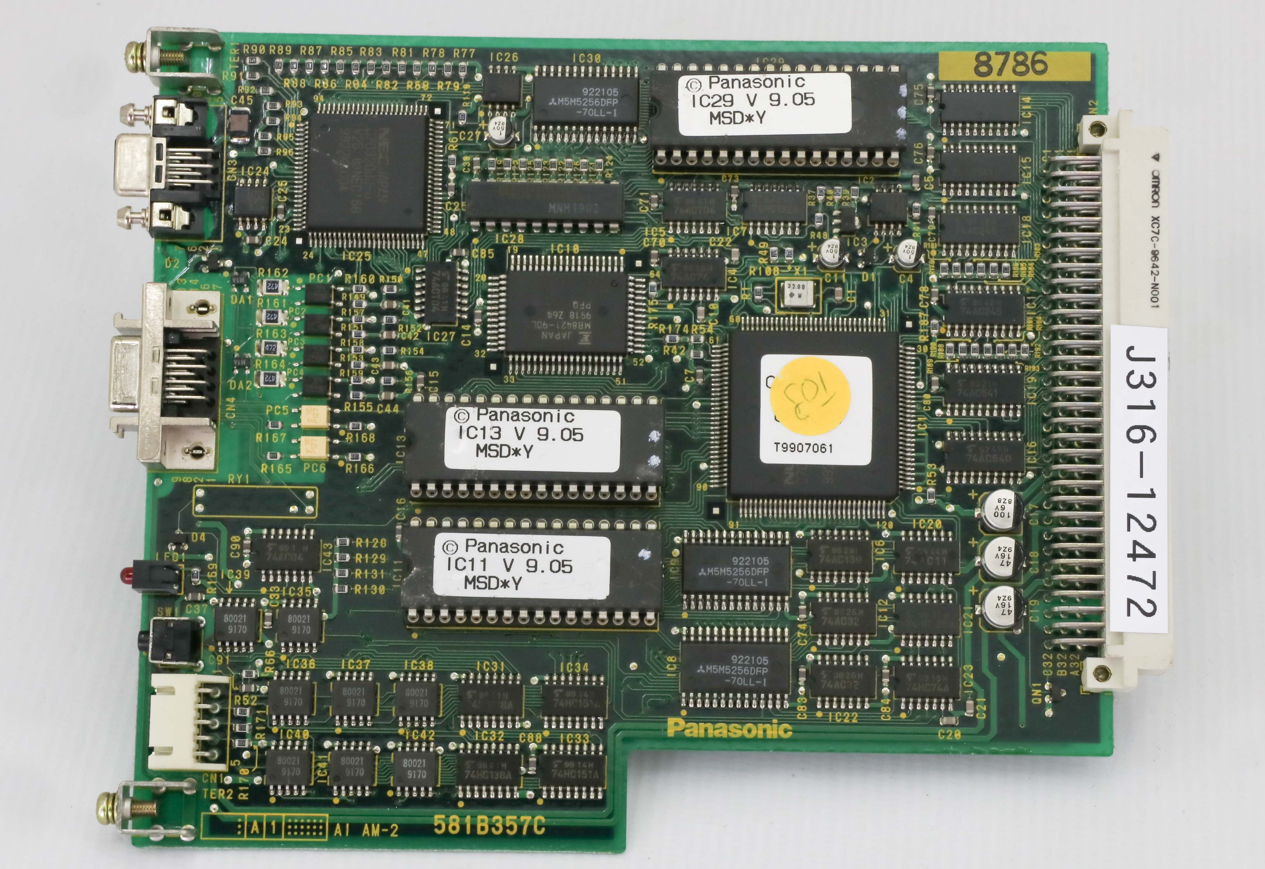 リクエスト 12472 PANASONIC PCB, CPU PROCESSING CARD 581B357C | eBay